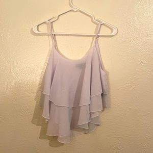 White loose blouse
